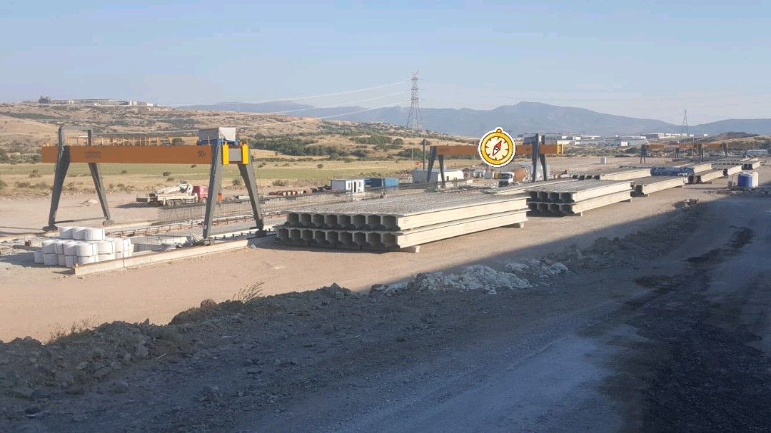Samsun Havza Şehir Geçişi   ( 90'LIK 210 Adet Öngermeli Kiriş İmalatı Ve Montajı)